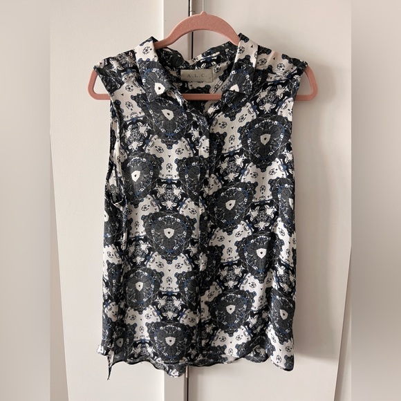 A.L.C. Silk Top - Picture 2 of 3